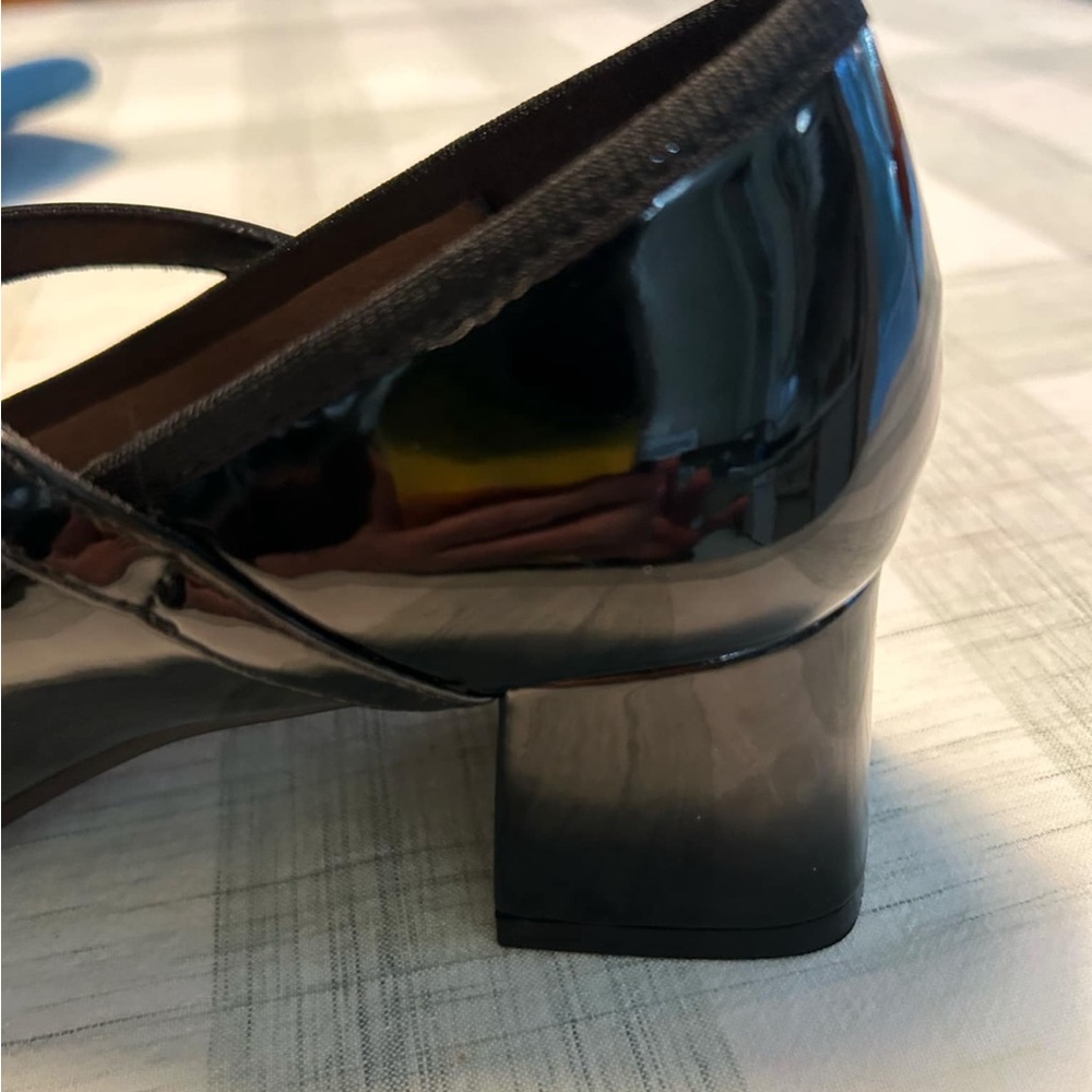 Maddison | Mary Jane Black Patent Shoes | Size 6 | Never worn | 1 1/2in heel - Picture 7 of 8